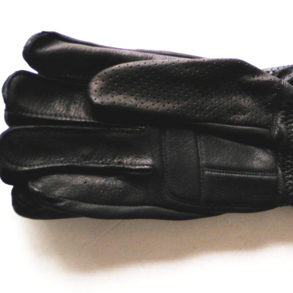 HIGHWAY 21 BLACK JAB PERF GLOVE PREMIUM- MOTORCYCLE PERFORATED GLOVE SIZE XXL - Picture 4 of 9